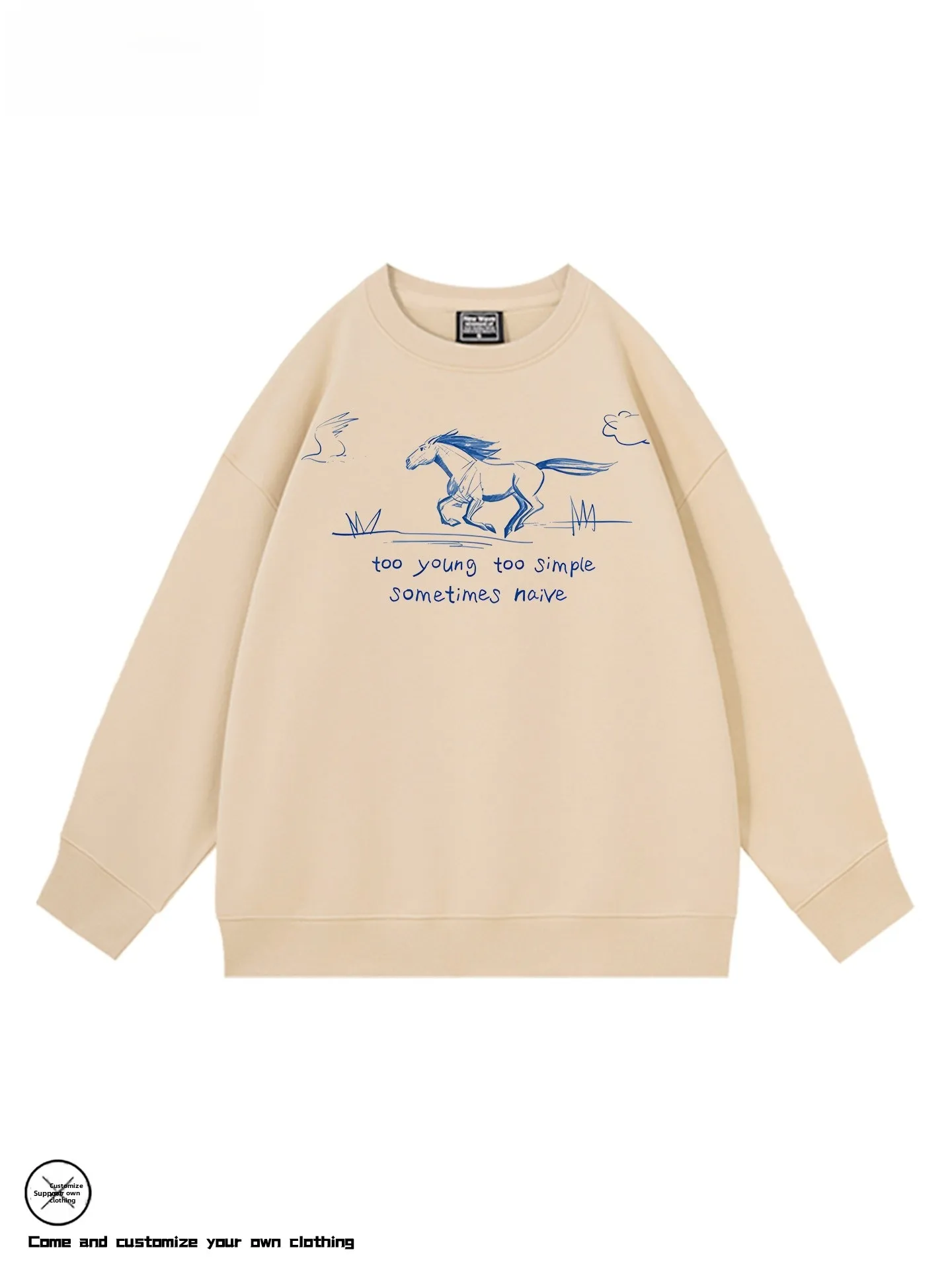 سترة كاجوال مستديرة مبطنة Ne Fce باللون الأحمر للرجال، متعددة الاستخدامات للخريف والشتاء، تصميم مريح مطبوع موديل M