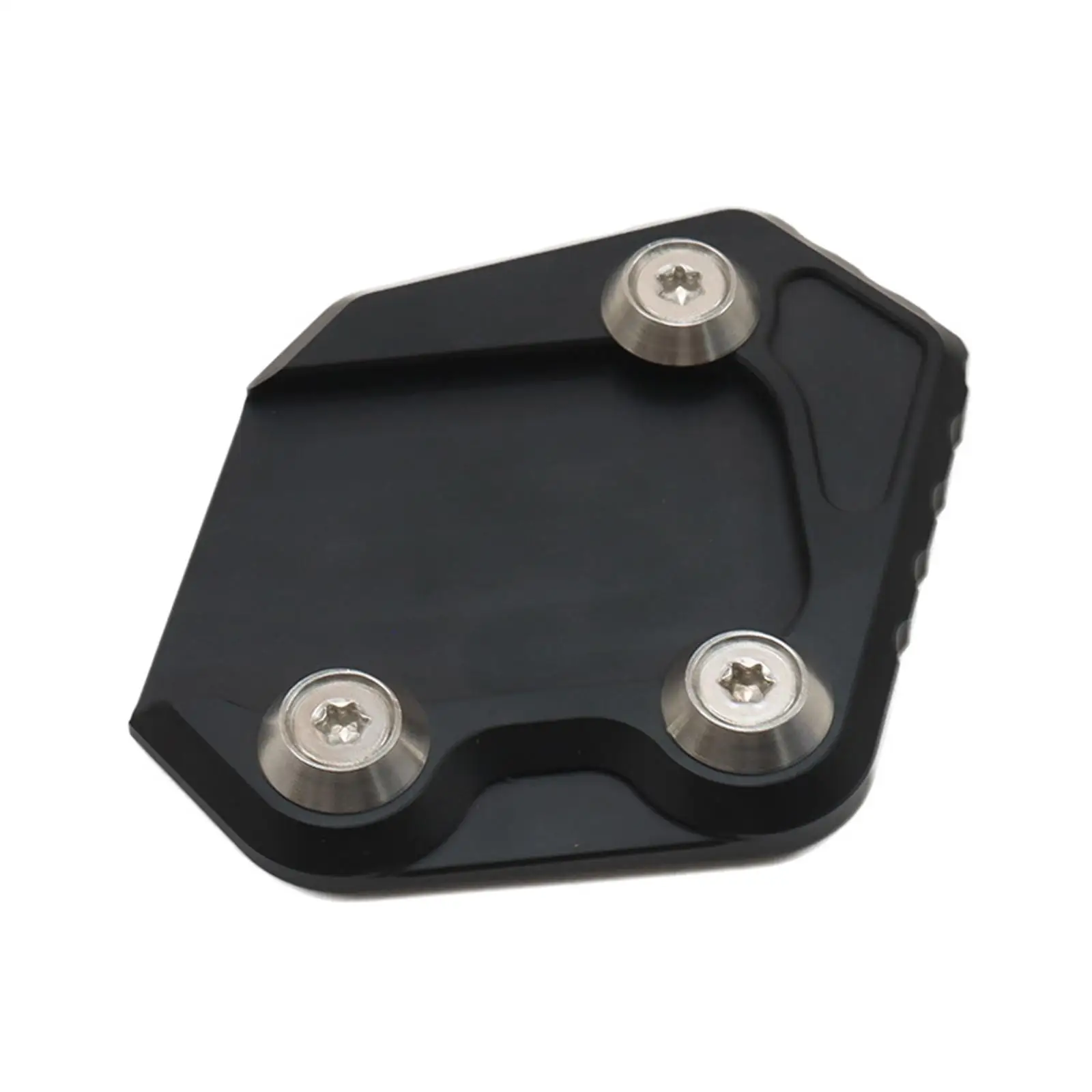 Side Stand Pad Motorcycle Kickstand Extender Portable Aluminum Alloy Kick Stand Coaster Dirt Bike Sturdy Motorcycle Stand Pad view 3