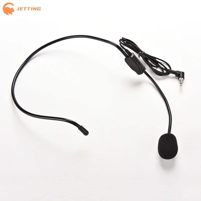 (New) 1Pcs Vocal Wired Headset Microphone Microfono For Voice Amplifier Speaker Mike