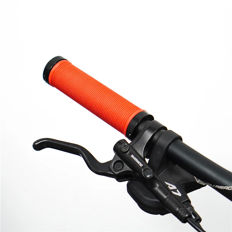 CNC MTB Grips Rubber Mountain Bike Lock On Handle Sleeve Bicycle Handlebar Grip MG101