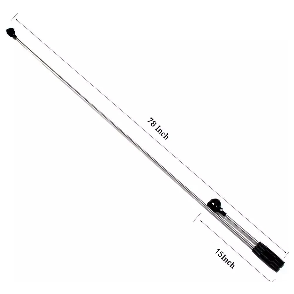 Telescopic Golf Ball Retriever Picker Pick Up Stainless Steel Shaft