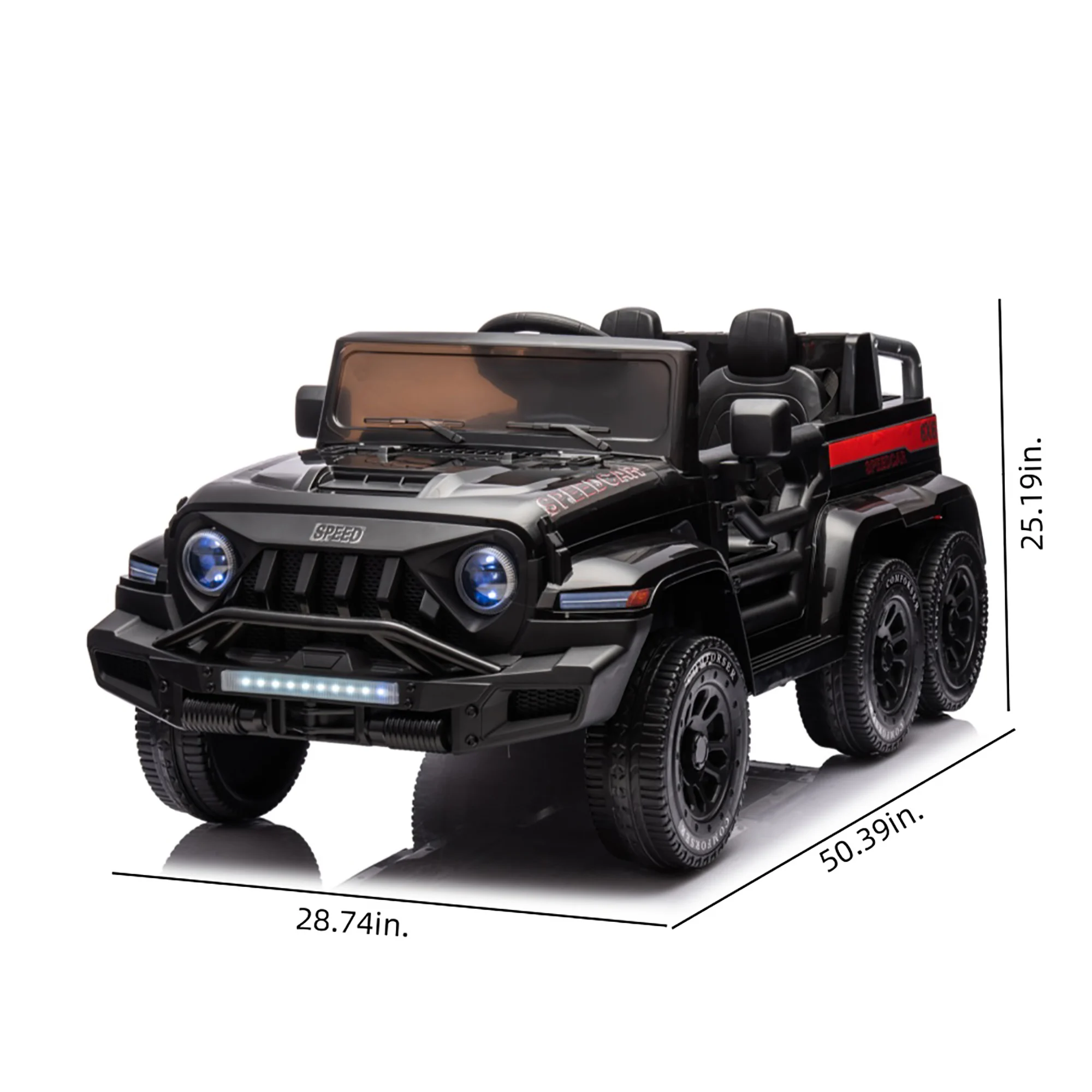 24V Kids Ride On Car 2 Seater Ride On Dump Truck With Remote Control 66.14 Lbs Maxmum Load Electric Utility Vehicles