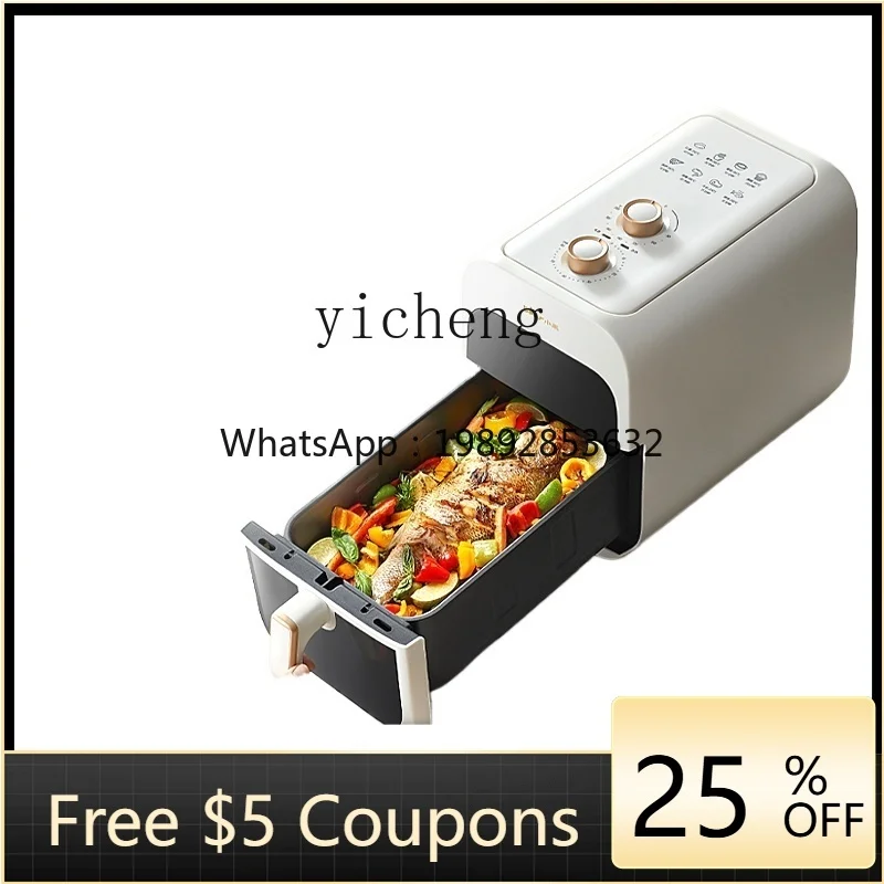 

XL1 Air Fryer Household Electric Oven 6L Visual Integrated Multifunctional Air Fryer