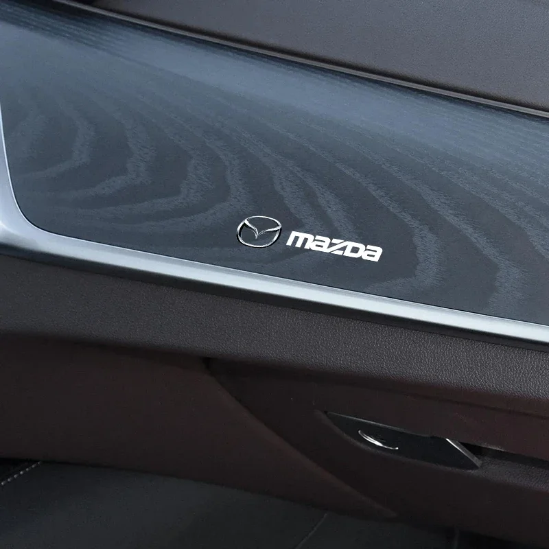 سيارة الفرامل الفرجار شارة لاصقة تزيين لمازدا ATENZA Axela 5 6 323 626 RX8 CX6 CX-5 CX4 MX3 MX5 Ms M3 M6 اكسسوارات السيارات