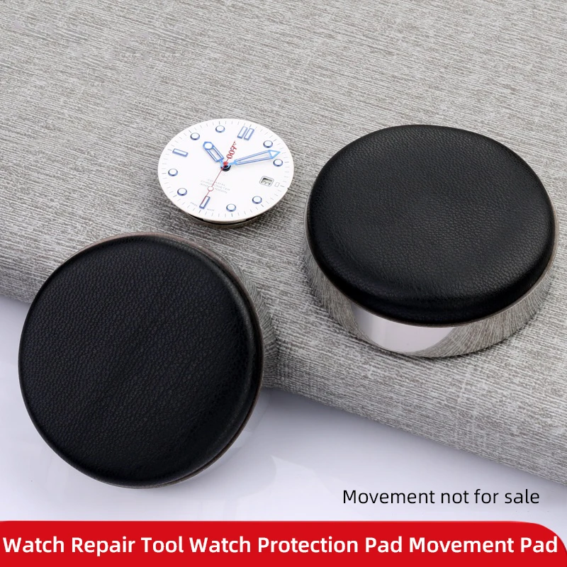 

Watch Repair Tool Watch Movement Protective Pad Jewelry Leather Pad Watch Repair Cushion Dial Seat Skin Watch Pad Watchmaker