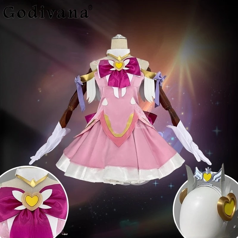 

Juno Cosplay Game Juno Dress Magical Girls Cosplay Costume Role Play Dress Outfit Women's Cosplay Halloween Costumes