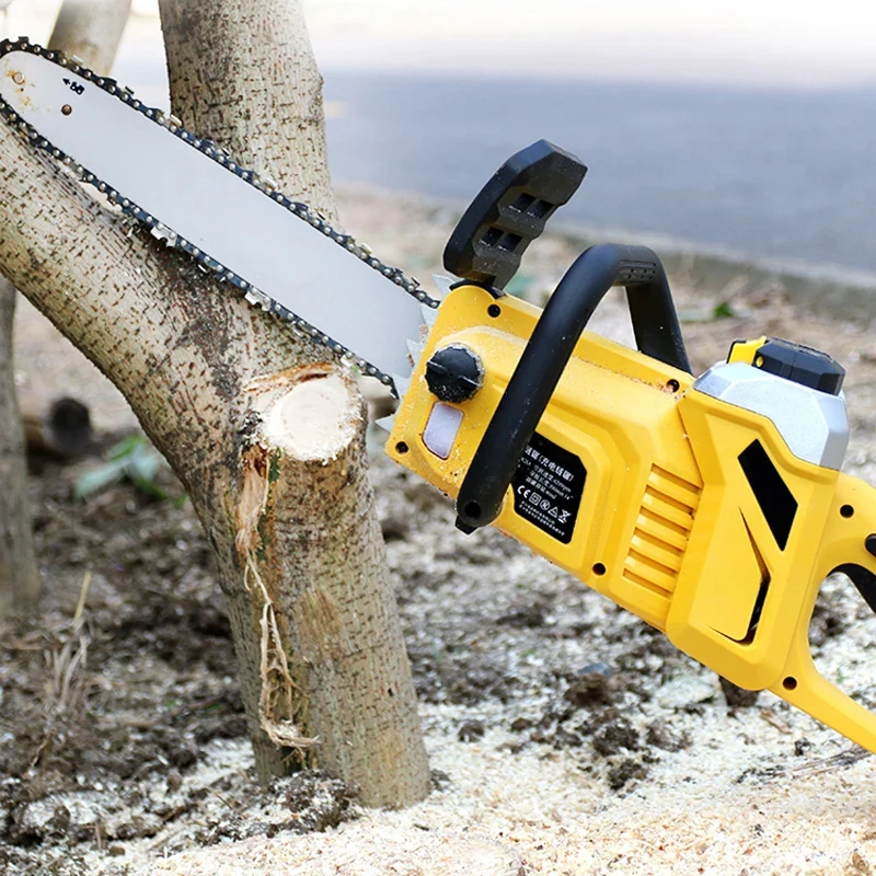 

PC V Lithium Battery Rechargele Chain Automatic Fuel ion Handheld Saw Garden Home School Lumberjack