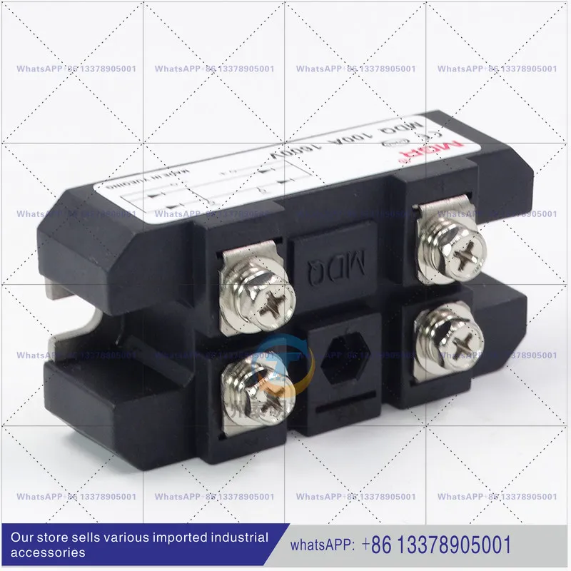 Meigel single-phase current rectifier bridge module MDQ-100A full bridge stack block 1600V DC high power