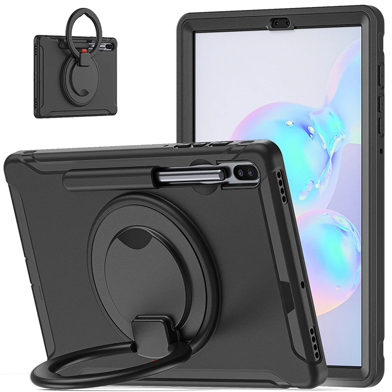 Case For Samsung Galaxy Tab S6 10.5 inch 2019 T860 T865 T867 Tablet Case Stand Holder Anti-fall Pencil Slot Protective Cover