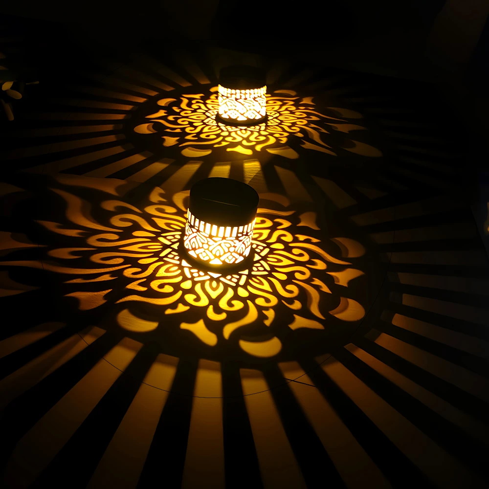 ضوء LED يعمل بالطاقة الشمسية IP65 مقاوم للماء ودافئ مناسب لخطوات التخييم في الحديقة والدفيئة وإضاءة ليلية للفناء #5