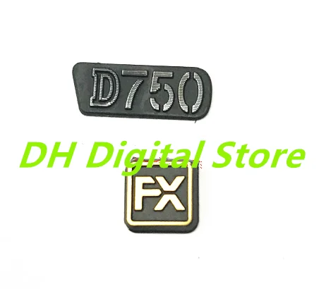 جديد لنيكون D750 مزامنة ميناء الجانب المطاط D750LOGO FX المطاط جزء الكاميرا لزجة الشريط