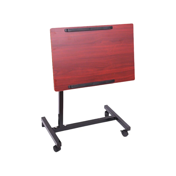 طاولة طعام فوق السرير بجانب السرير في المستشفى للتمريض والعناية بالمريض والأثاث الأساسي للمستشفى #6