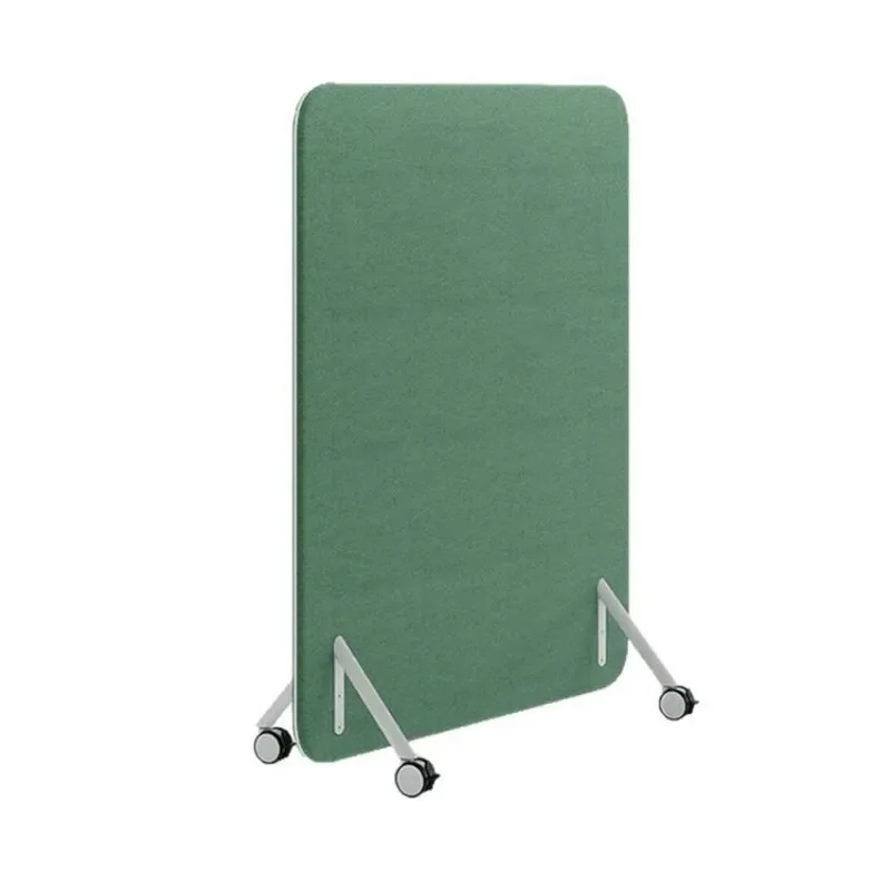 Movable Acoustic Partition Wall Soundproof Floor Screen for Office Library Creative Decor Noise Reducing Room Divider
