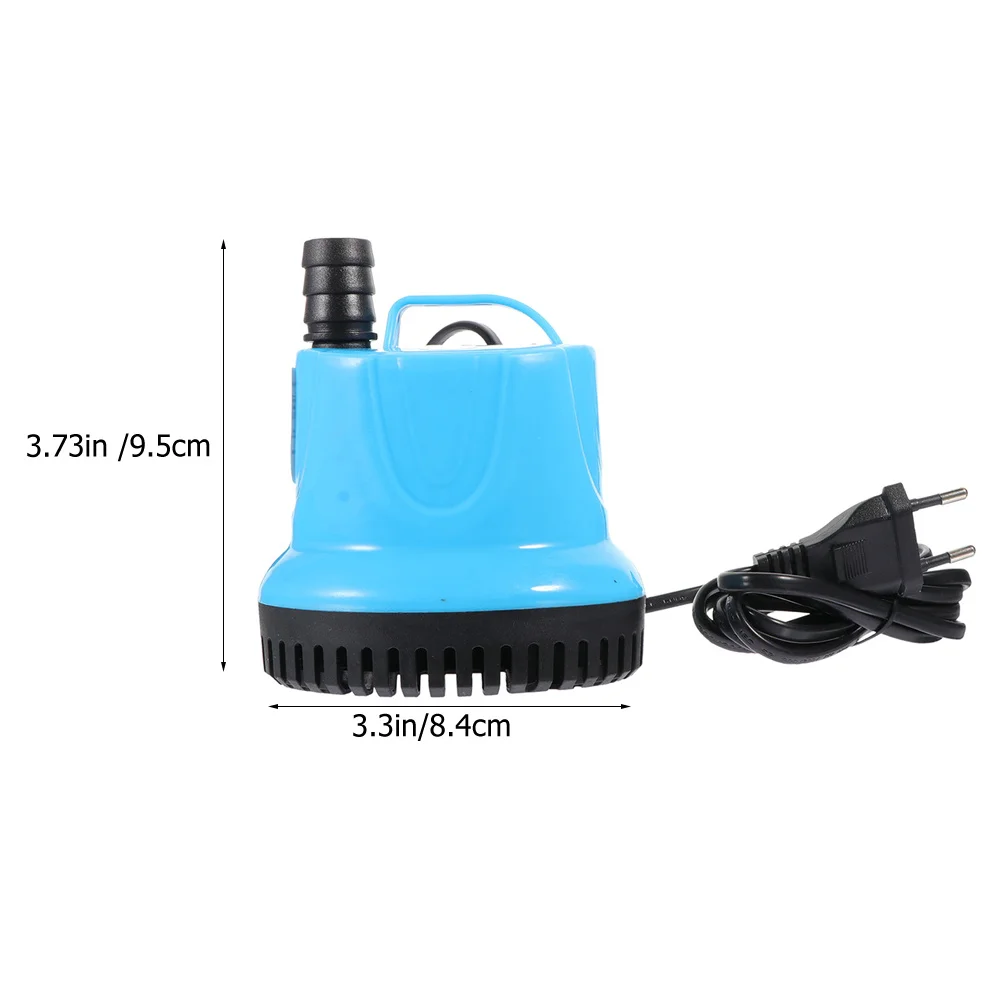 خزان الأسماك مضخة مياه غاطسة كتم تصفية لبركة حوض السمك 220 فولت تداول صغير الأكسجين شفط كأس مضخة