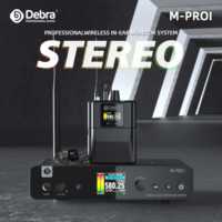 Debra M-PROI Wireless Audio System 560-690MHz Bluetooth 24bit/44.1kHz 7ms Delay 80m Range for Studio/Live Performance