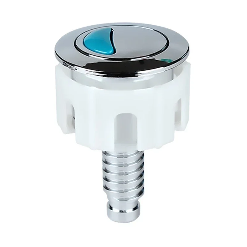 Universal Dual Flush Toilet Water Tanks Button Round Toilet Push Dual Flush Buttons Bathroom Push Button Replace