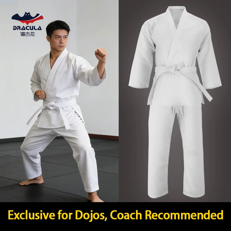 Uniforme Profissional de Treinamento e Competição de Karate, Anti-Abrasion, para Homens e Mulheres, Roupa de Kyokushin Dojo