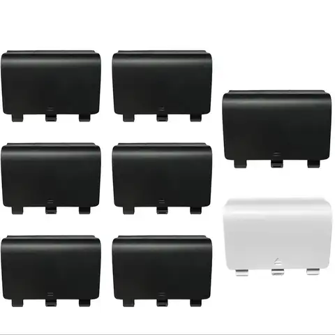 8 pezzi di ricambio per coperchio posteriore della batteria per controller Xbox SeriesX/S per parti di riparazione del coperchio dello sportello del guscio della batteria Xbox One S/X