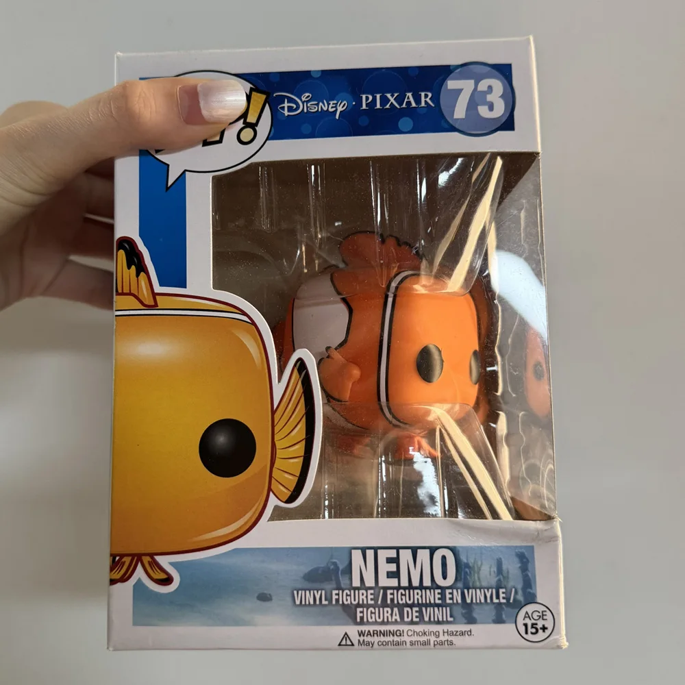 Recién llegados Funkos Disney Pixar Películas Buscando a Nemo # 73 Pops Figuras de acción de vinilo Juguetes Muñecas