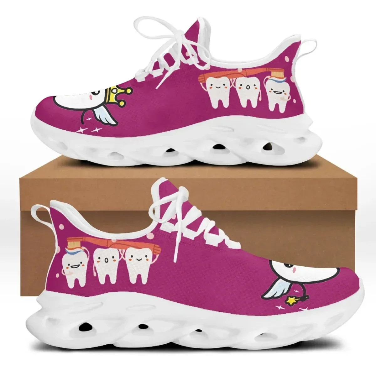 

Милые фиолетовые женские рабочие туфли-балетки для стоматологов и медсестер, спортивная обувь с подошвой из ЭВА, повседневная летняя обувь для женщин