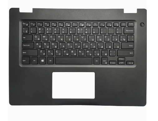 

Russian layout New laptop upper case plamrest cover with keyboard for DELL Latitude 3490 E3490 P89G