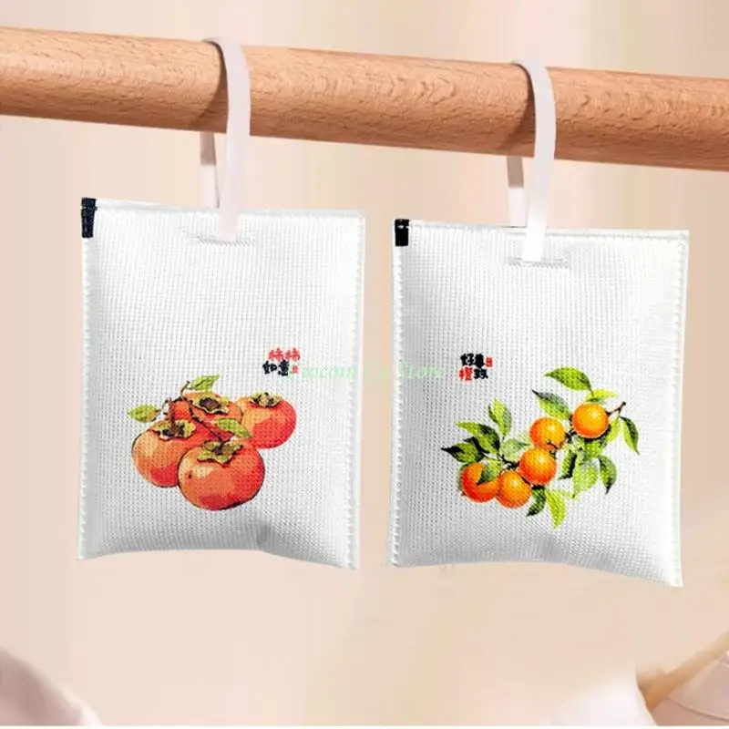 X90F Desiccant MultiUse Fragrant Hanging Sachets for Closet Car and Bathroom Space