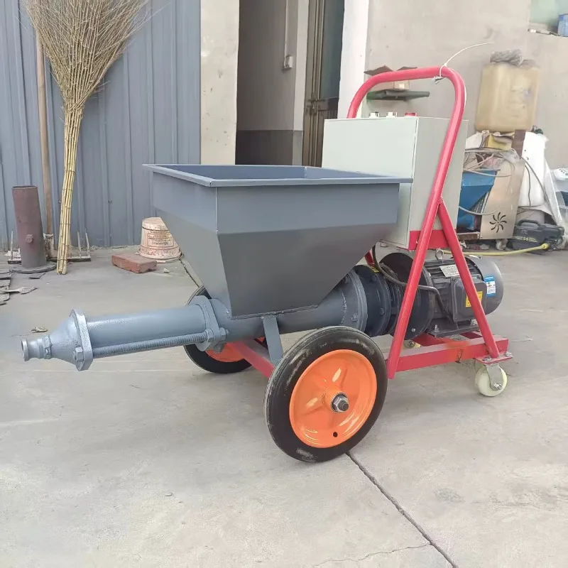 

Electric High-Pressure Manual Cement Mortar Grouting Machine 20m Vertical Conveying Used for Construction Concrete Pumps