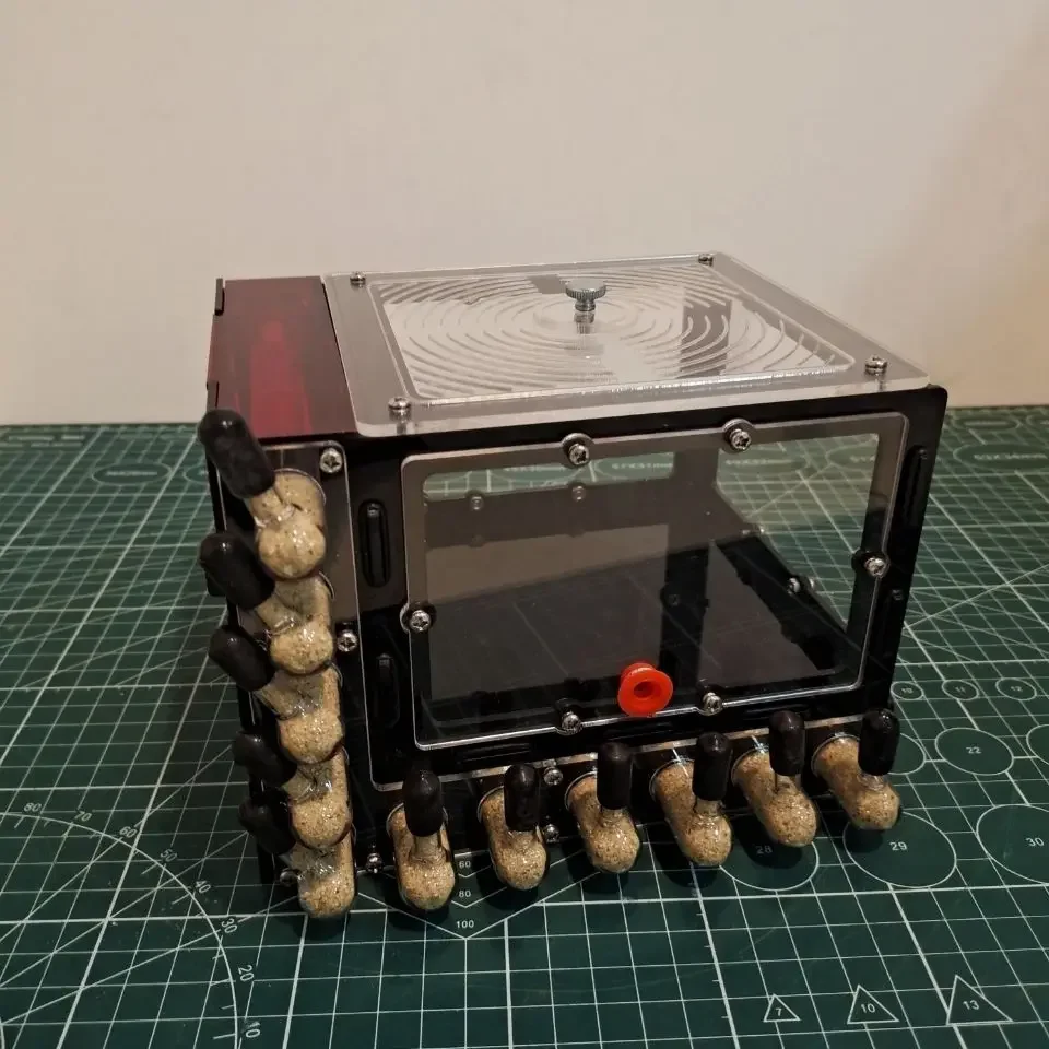 Obrázek 3: Černá hrad mini 15 a 18 ráže 11pro test trubice hnízdo mravencovití dílna grand empír galaxy warship