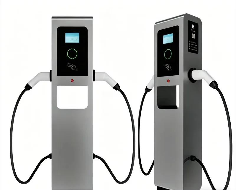 Portable Ev Charger Charging Station For Electric Cars 44 Kw Ev Charger Station 44kw Fast Wall-mounted Charging Stations