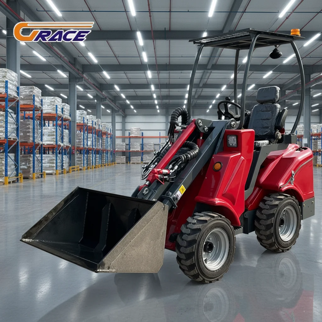 

1-тонный экскаватор-погрузчик, дизельный гидравлический микро-экскаватор для обслуживания сада и фермы