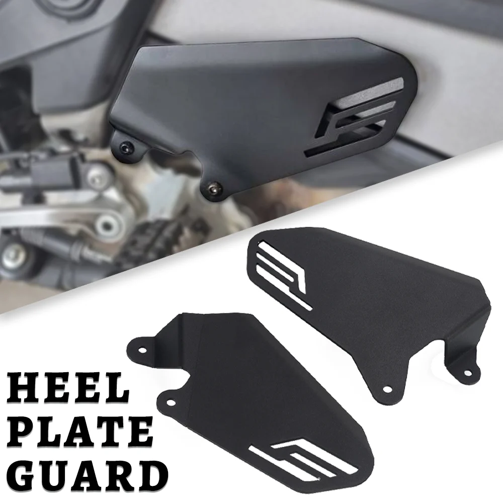 

Motorcycle Accessories CNC Heel Guard Rearset Plate Guard Cover For Ducati Multistrada V4 V4S Sport Pikes Peak 2021 2022 2023