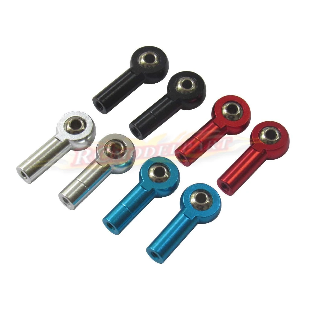 20pcs Aluminum M3 Link Rod End Ball Joint CW CCW for 1/10 RC Car Crawler Buggy