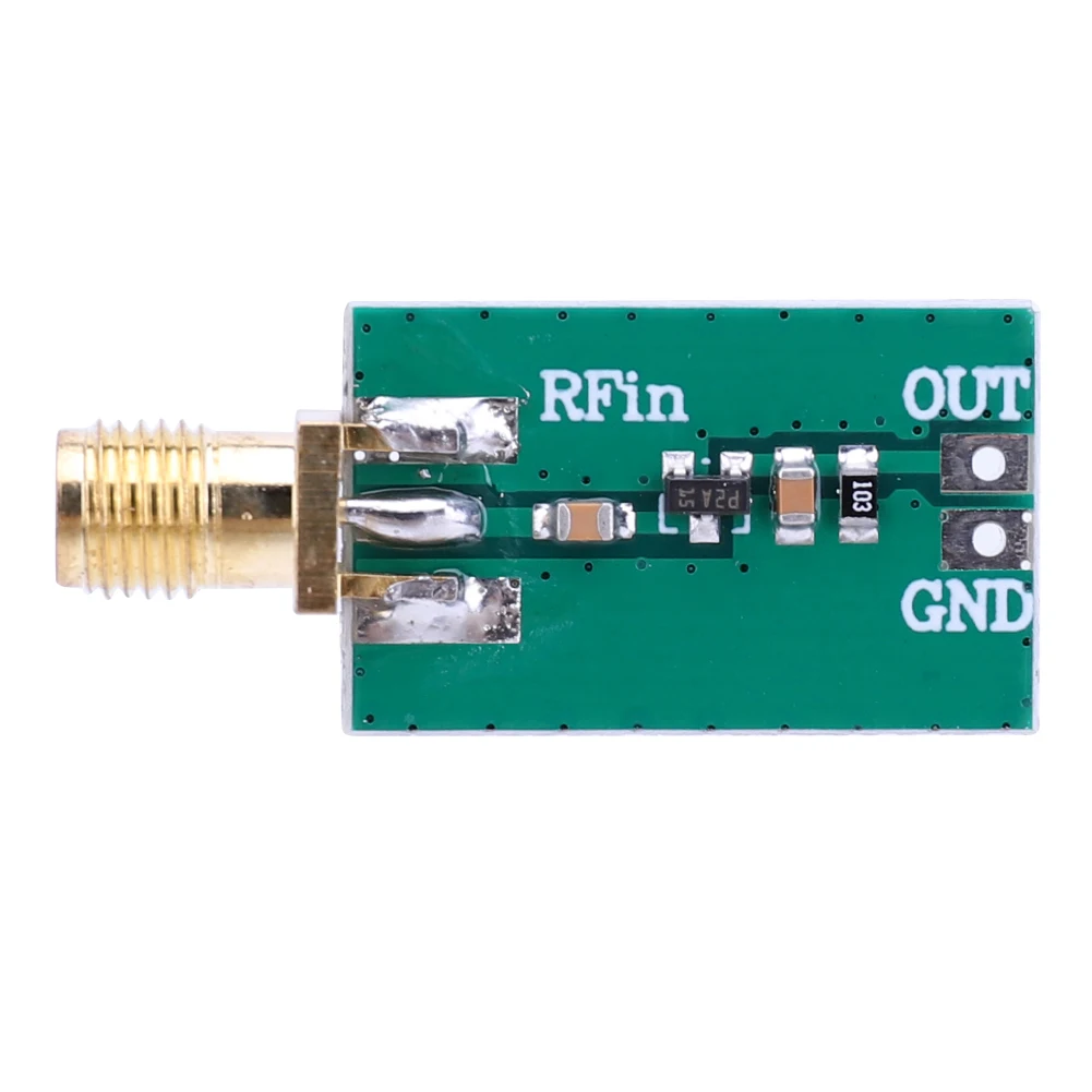 RF AM FM detektor obwiedni 0.1-3200MHz tablica do wykrywania amplitudy 20dBm moduł detektora rozładowania R = 10K C = 1nF RF obwiednia