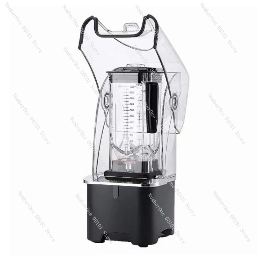 Blender, ice crusher, smoothie maker, silent blender with soundproof cover, food processor
