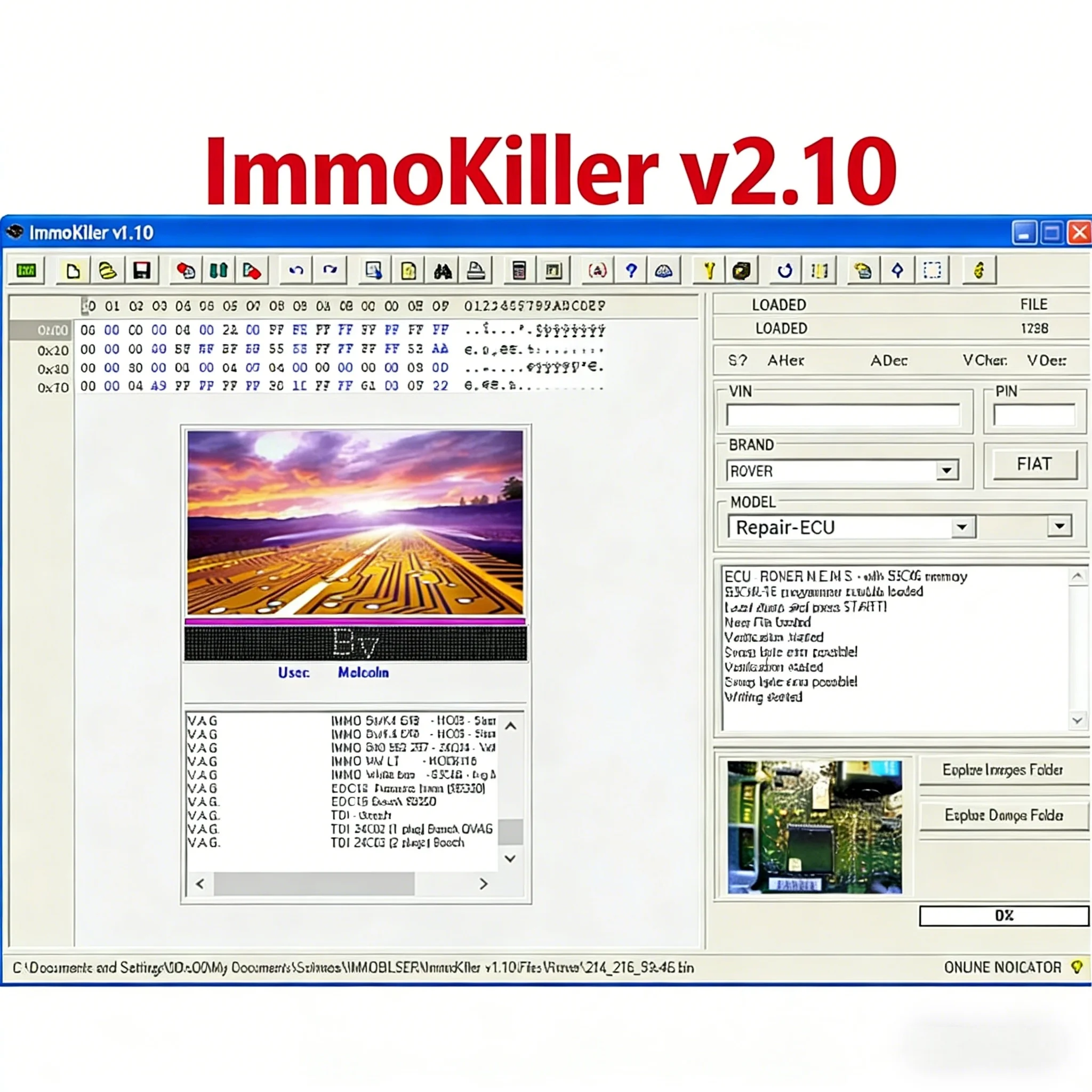

ImmoKiller V1.10 Новое программное обеспечение IMMO Off v1.1, инструмент для программирования ЭБУ Immo Killer для ремонта автомобилей и снятия блокировки иммобилайзера