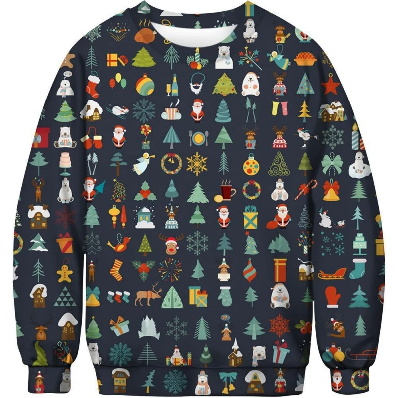Sweat-shirt de Noël pour homme - Mens Xmas Fashion avis et prix