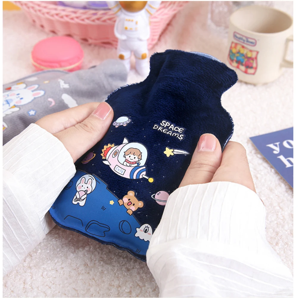 Hand Warm Explosion-proof Mini Hand Warmer Compression Resistant Pocket Hand Feet Hot Water Bags Water Bottle Portable