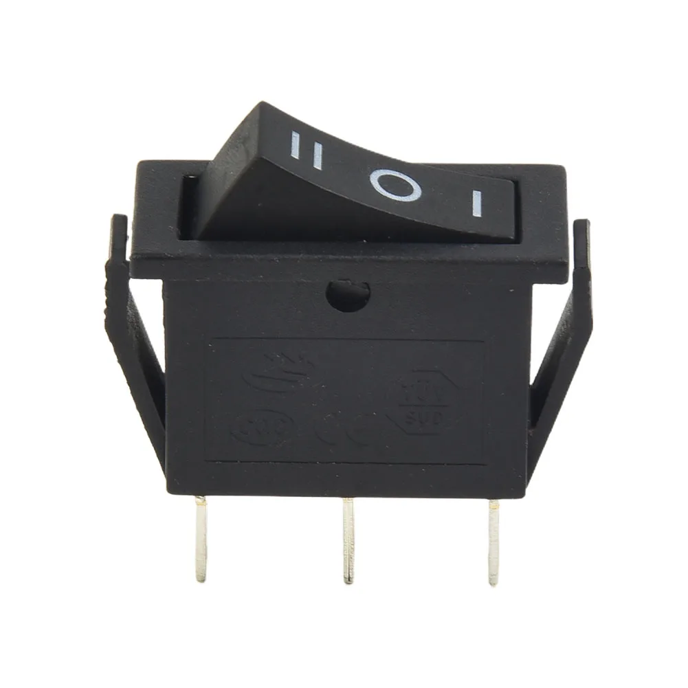 1pc KCD3-101/3P Rocker Switch On-Off-On Rectangle Rockers Switch 3 Position SPDT Black 16A 250VAC For Car Dash Boat