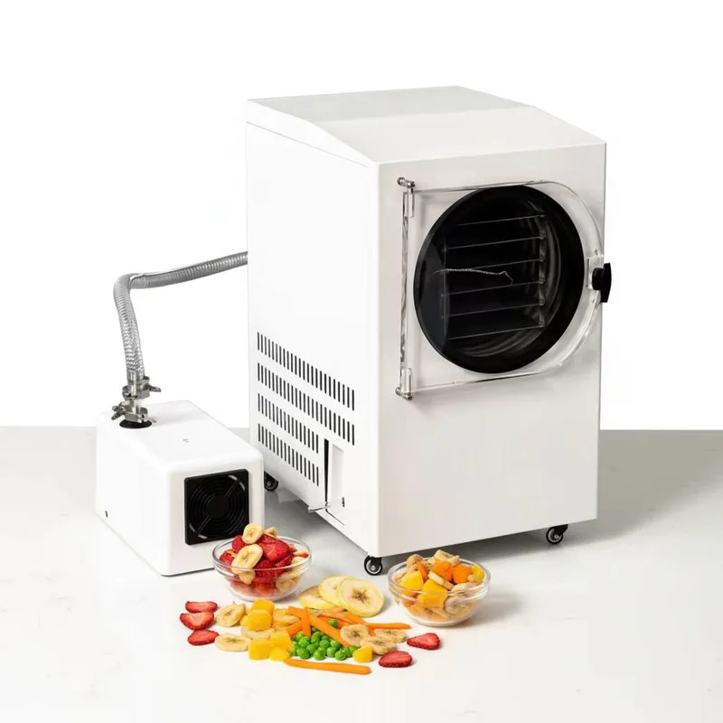 Mini, Small, Large Food, Vegetable, Fruit Vacuum Freeze-Drying Machine Equipment For Home And Laboratory Use
