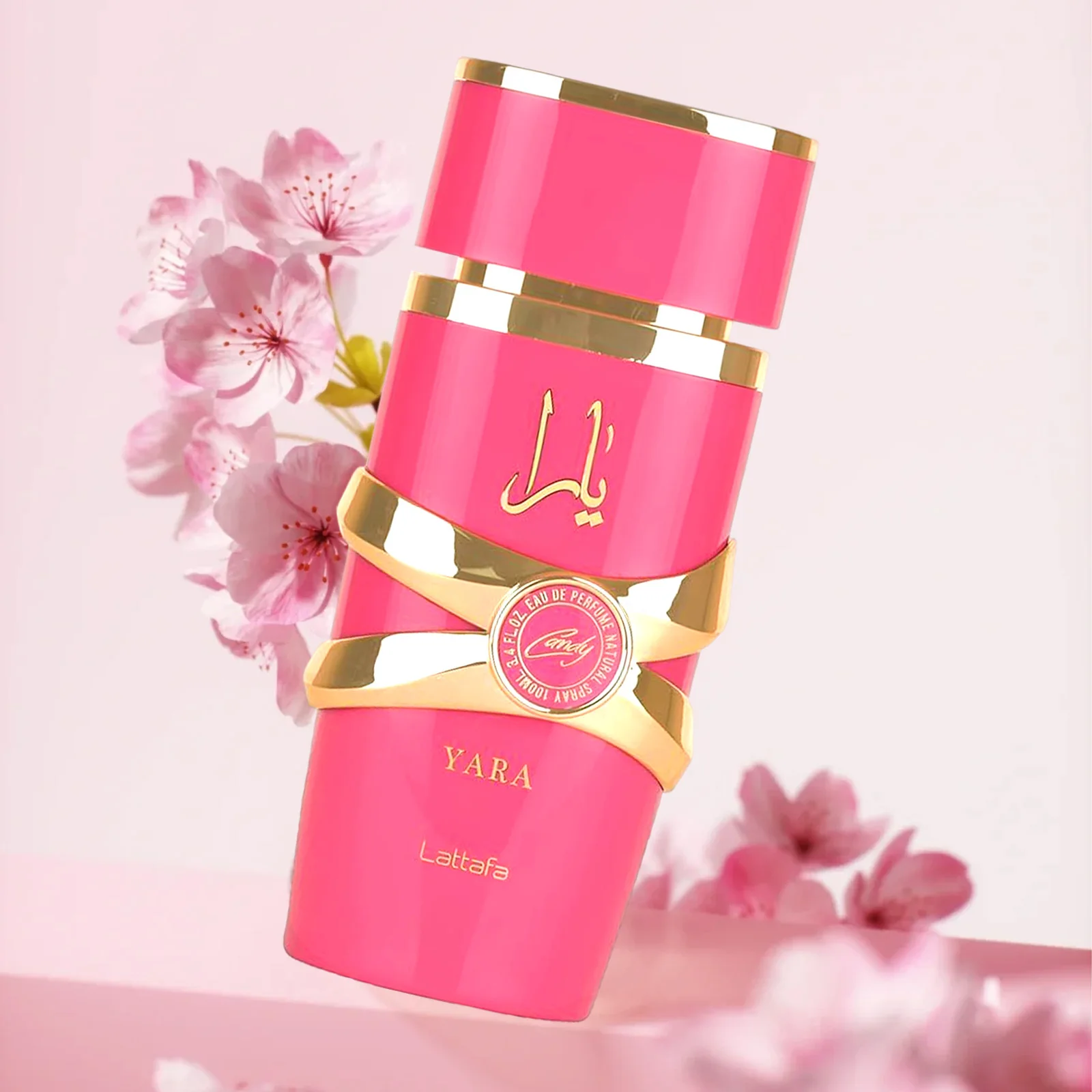 1PACK 3.4oz/100ml Lattafa Yara Candy EDP – Green Mandarin | Fruity & Floral Gourmand | 24H Long-Lasting Luxury Fragrance