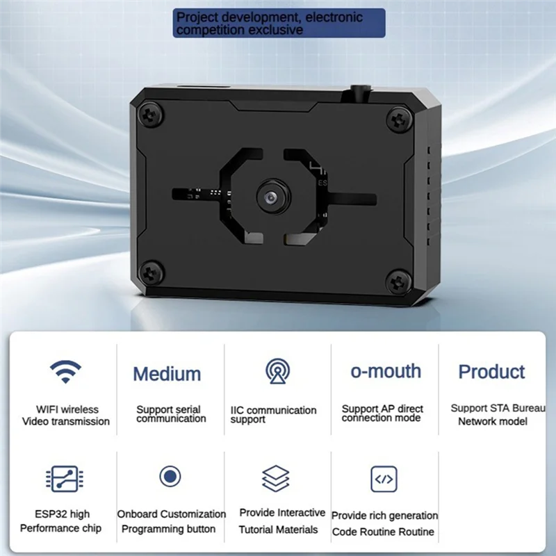 Módulo de cámara A45F-Wifi, transmisión de imagen de ESP32-S3 para Robot ROS, carrito de coche, Sensor de reconocimiento Visual AI, cámara de visión