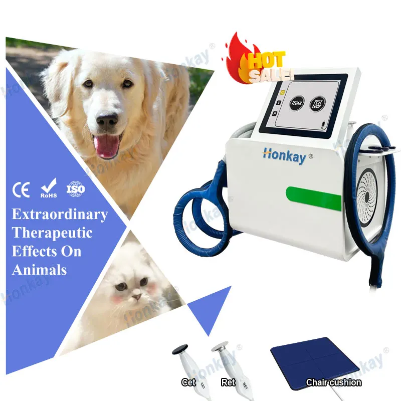 Professional Tecar Therapy Physiotecar Diathermy Machine Tecar Therapy Physiotherapy Diatermia Cet Ret 448khz Tecar For Animal
