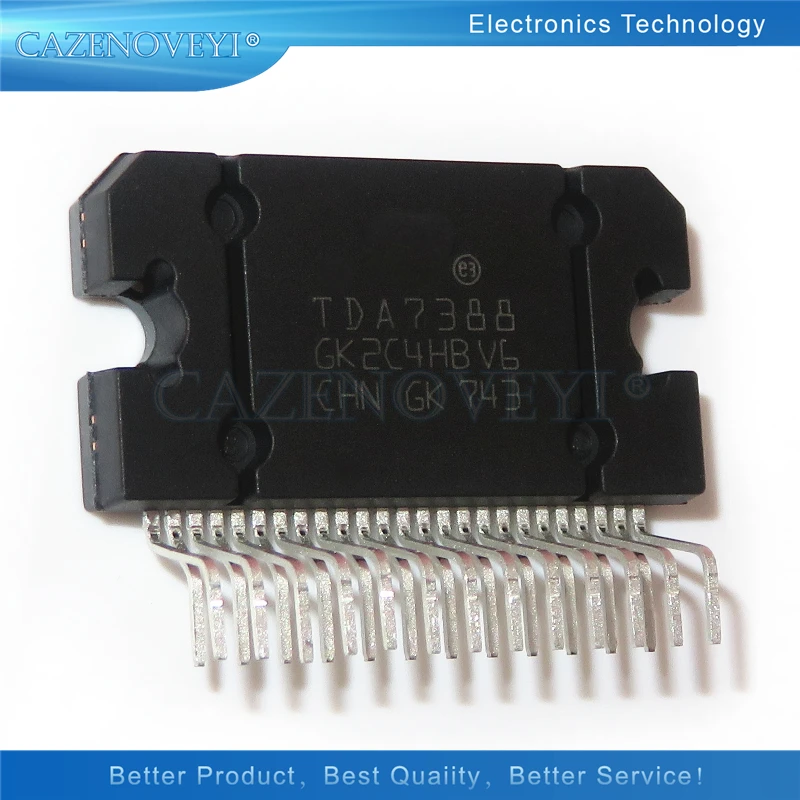AMPLIFICADOR DE radio DE COCHE TDA7388 ZIP25 TDA7388A ZIP 7388A ZIP-25 42W quad bridge, nuevo y original, en Stock, 2 uds./lote
