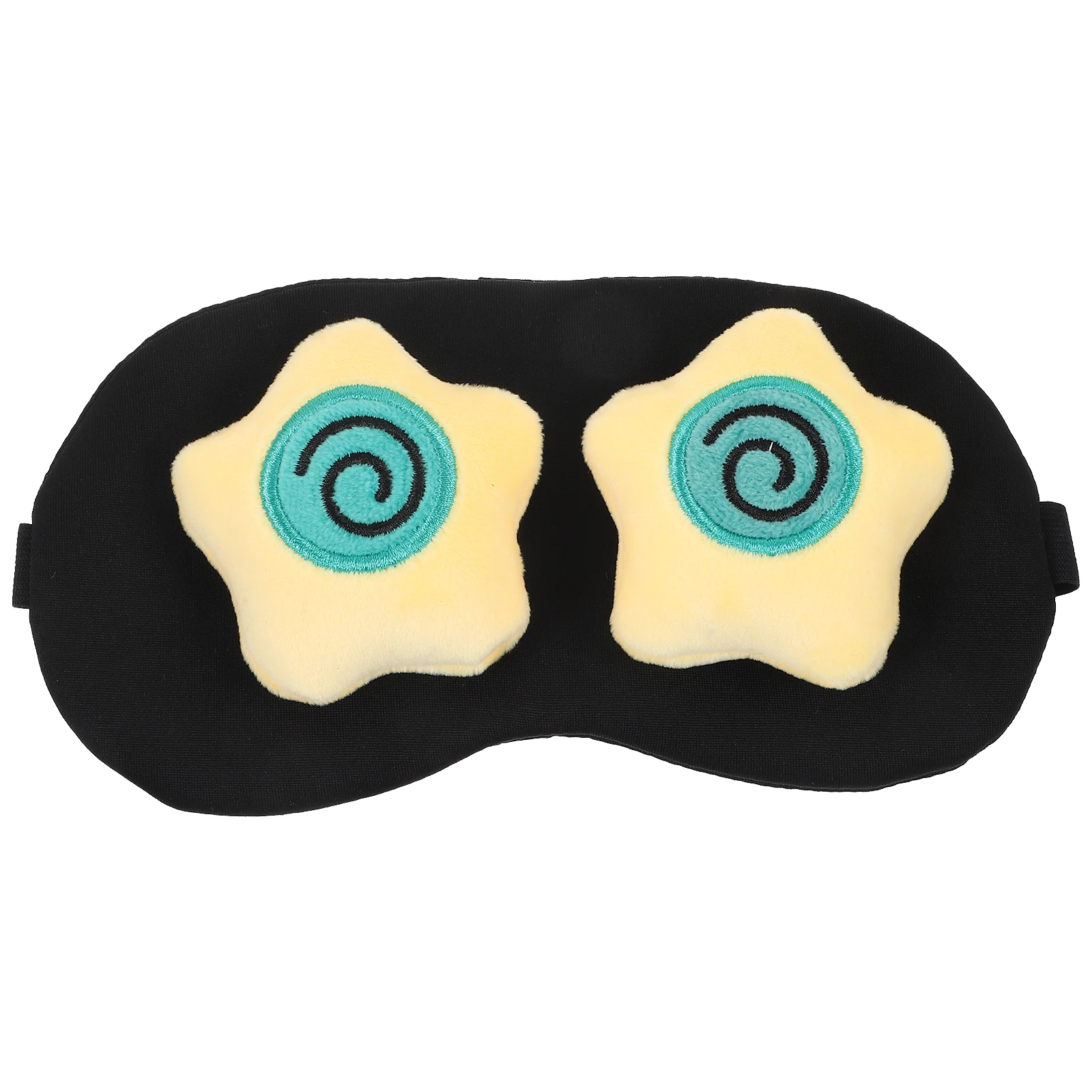 Sleep Mask Eye Protection Gadget Polyester Blind Fold Breathing Material Travel Nap Eye Covers for Sleeping