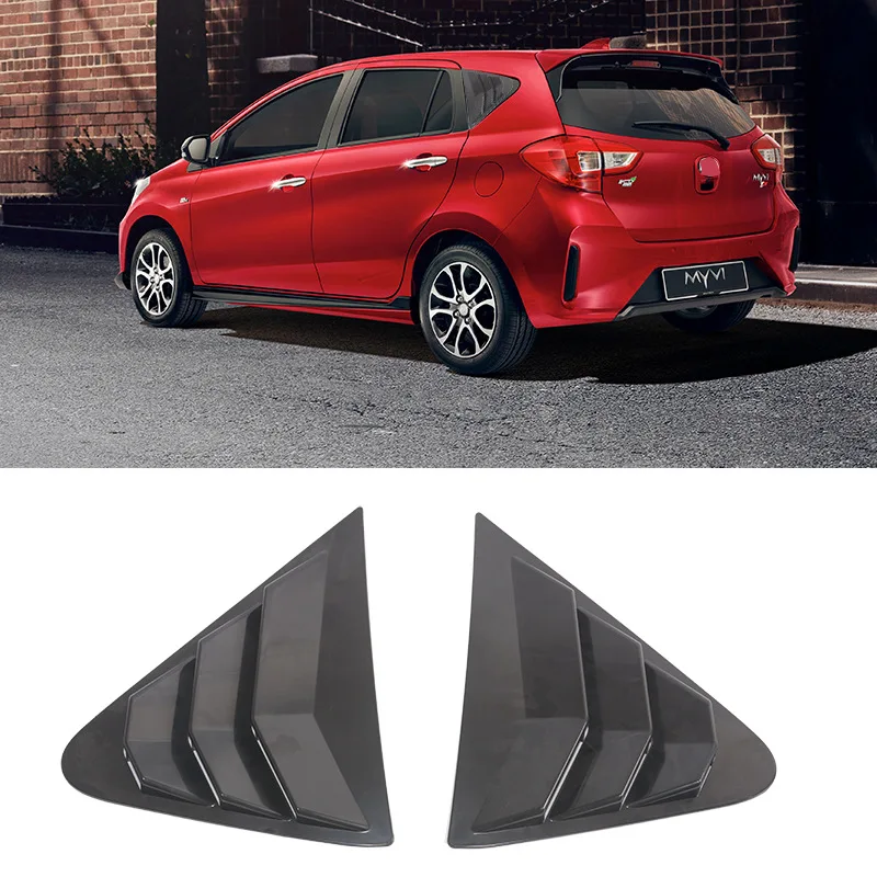 

For Toyota MYVI rear window louver triangular window trim