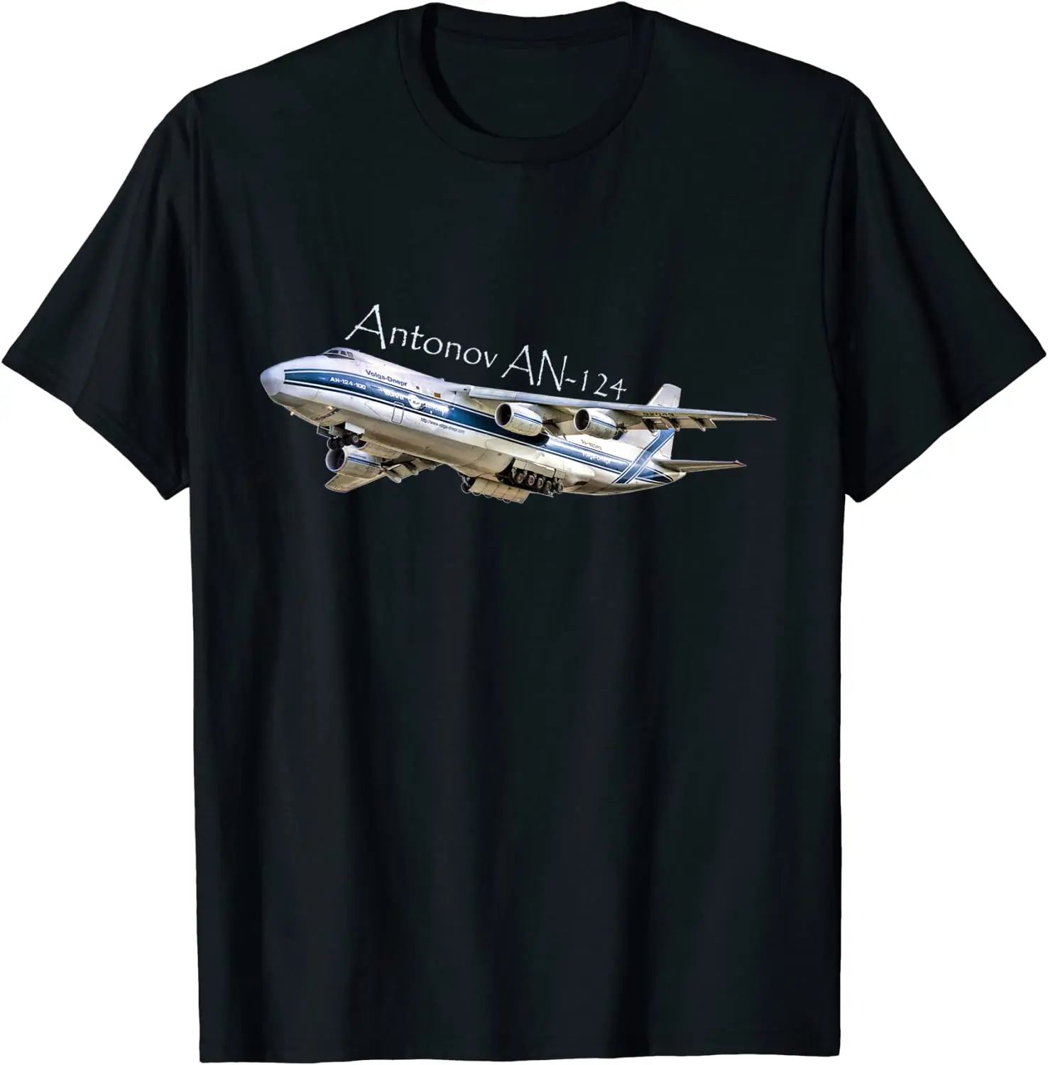 Antonov AN-124 Cargo Jet Plane Men T-Shirt Short Sleeve Casual Cotton Summer Boys T-Shirts Father & Son