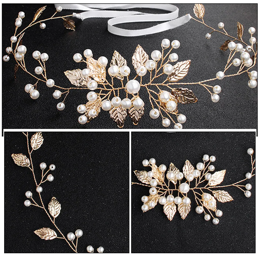 فستان الزفاف حزام اللؤلؤ حزام الزفاف للنساء شريط زخرفي معلمة أنيقة ثوب مسائي إكسسوار حفلة الزفاف دش