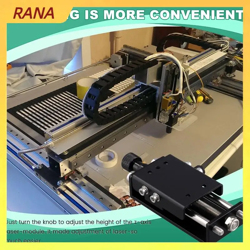 RANA Z Axis Height Adjuster, Z Axis Lift Focus Control Set For TTS 25 TTS 55 TT-5.5S Engraver, Module Lifting