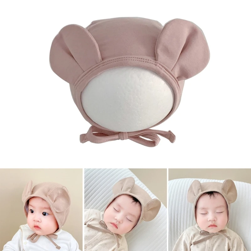 

Newborn Baby Hat Large Ears Infant Cap Baby Boy Girl Toddler Hat Infant Beanie Cap Lightweight Baby Hat Nursing Hat