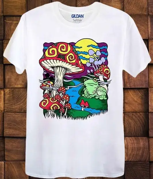 Mushroom Dream T Shirt Psychedelic Research Volunteer Ideal Present Men S Ladies Top